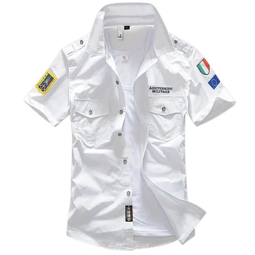 chemise-militaire-capitaine-italien-234 VOJENSKÁ KOŠEĽA - TALIANSKY KAPITÁN