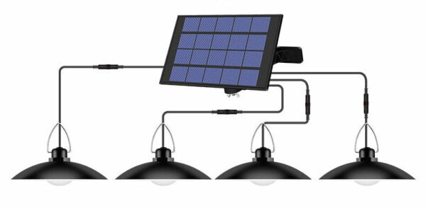 Nabíjateľná solárna lampa