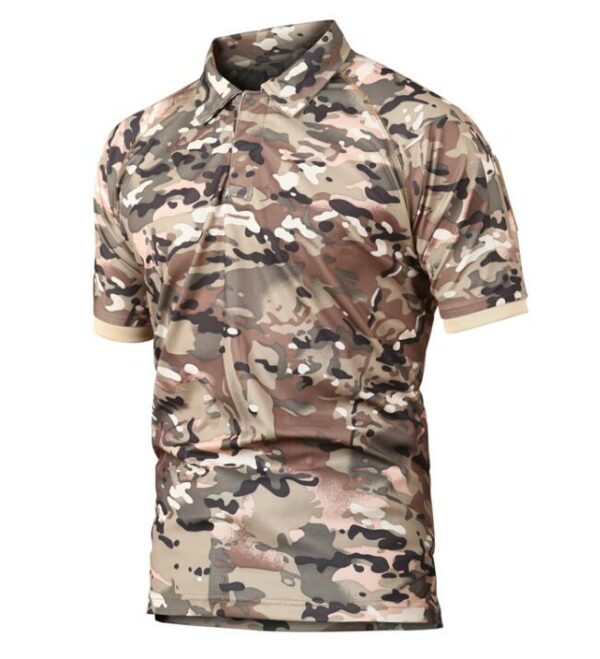 polo-bleu-marine-militaire-275 Vojenská polokošeľa námorníckej modrej farby